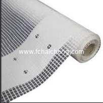 Coated LDPE SQUARE REINFORCED POLY SHEETING with Reinforced Band